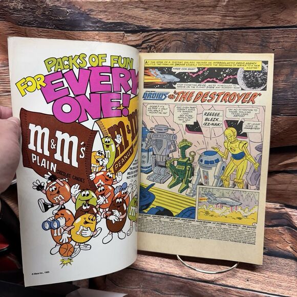 Star Wars Droids #1 Marvel Star Comics 1st Issue 1986 C-3PO R2-D2 Comic Book - Picture 6 of 11